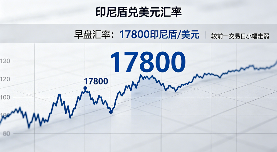 印尼盾跌至17800，背後原因與影響解析