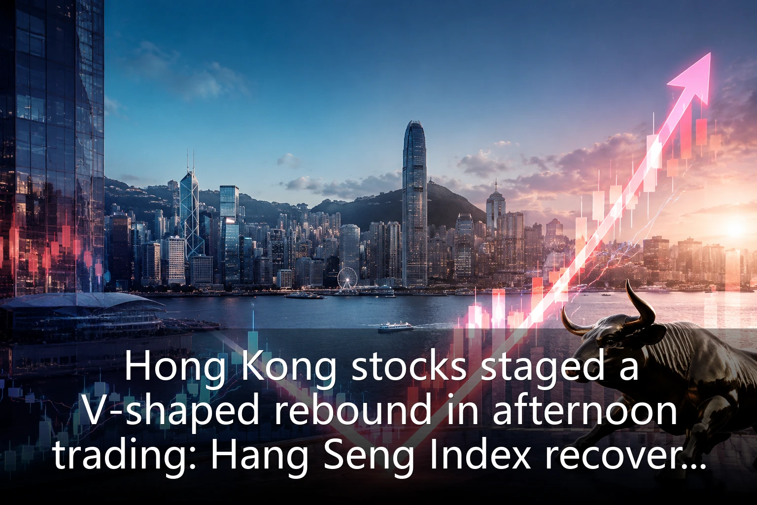 Hong Kong stocks staged a V-shaped rebound in afternoon trading: Hang Seng Index recovers 22,000 points, tech stocks lead gains
