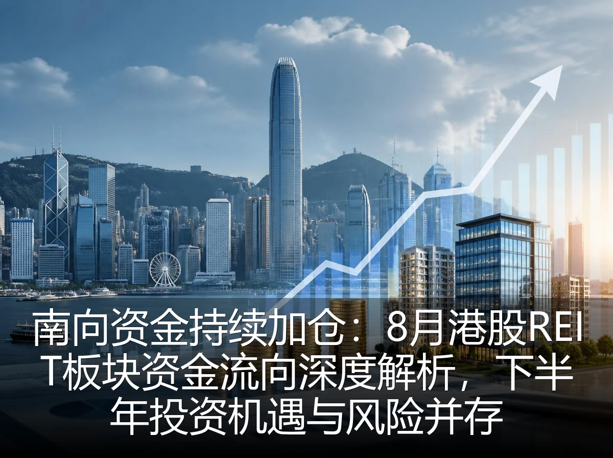 南向资金持续加仓：8月港股REIT板块资金流向深度解析，下半年投资机遇与风险并存