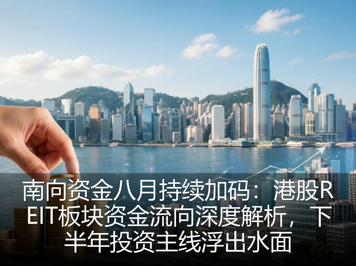 南向资金八月持续加码：港股REIT板块资金流向深度解析，下半年投资主线浮出水面